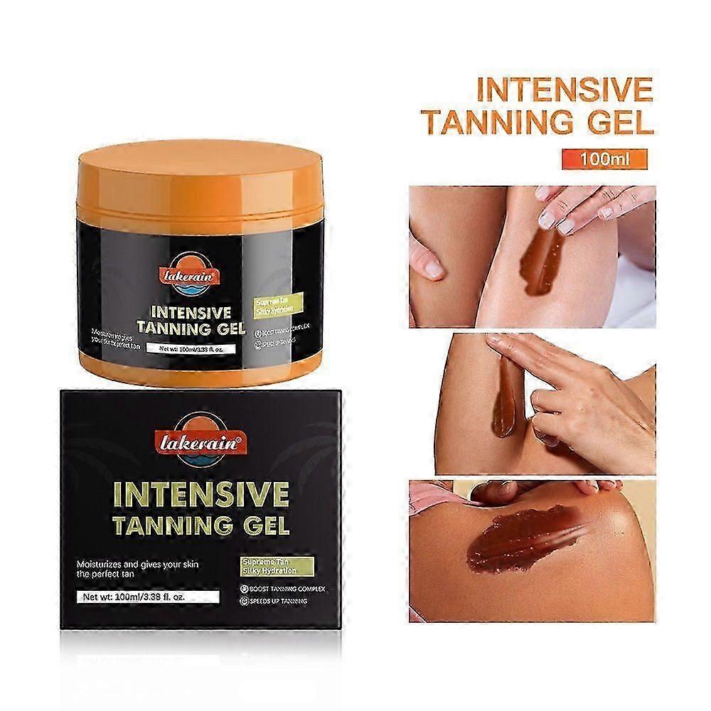 Gel de bronzage intensif, Améliorateur de bronzage instantané, Accélérateur de bronzage intensif Gel de bronzage Accélérateur de bronzage pour lits de bronzage extérieurs