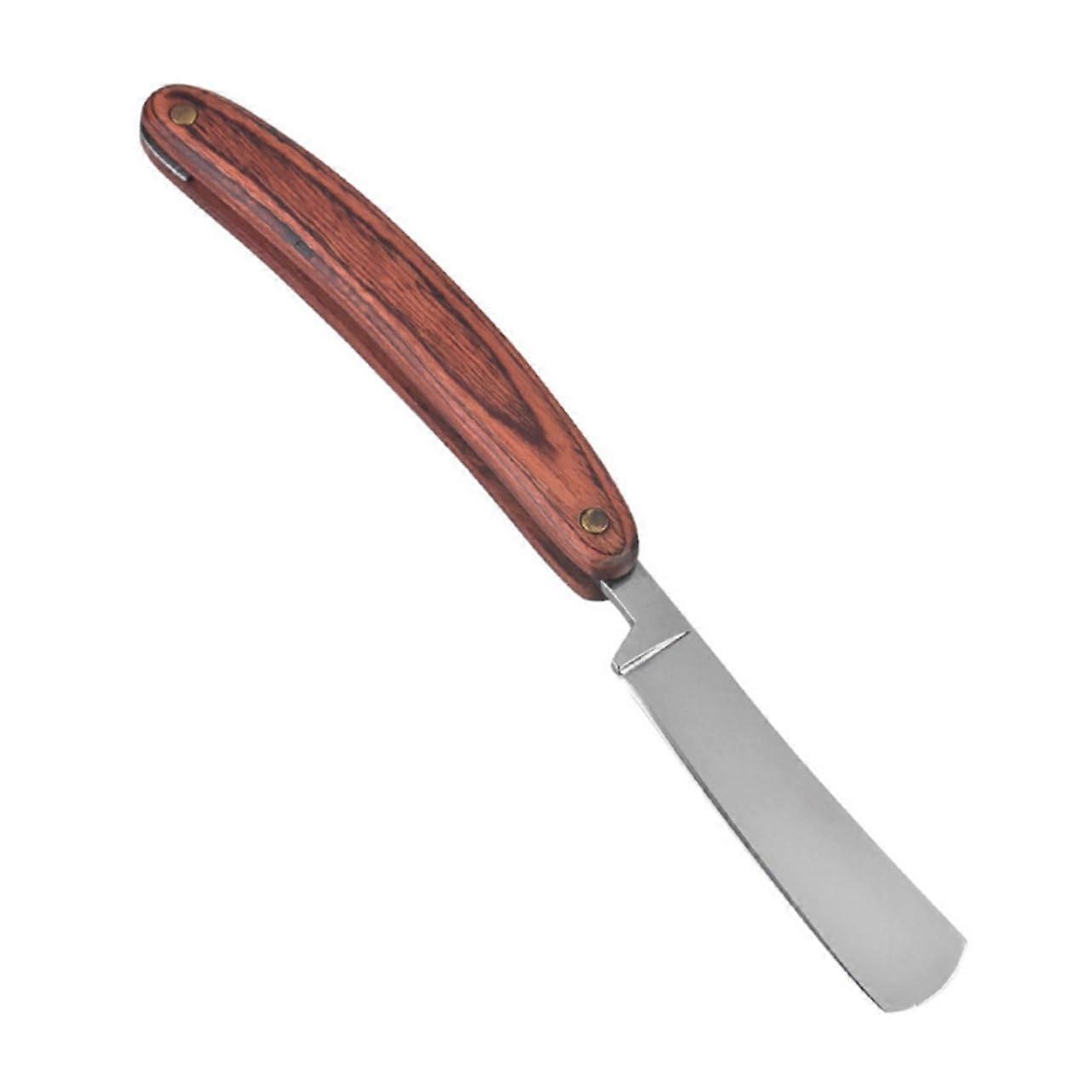 Manual Razor Barber Trimmer for Men, Stainless Steel Beard and Moustache Shaping Tool with Beard Catcher, Hairdressing Essential