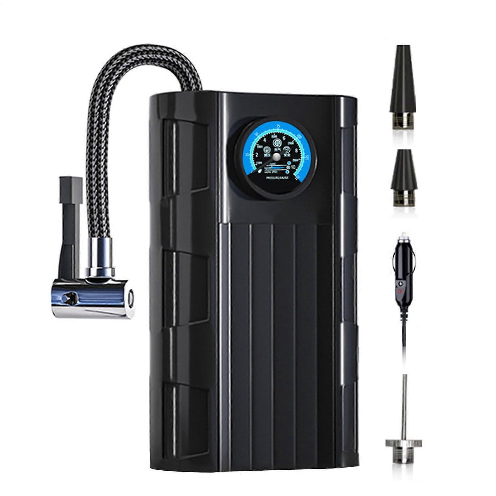 Car Tyre Inflator, Electric Wired Air Pump, Portable Smart Pump for Vehicle, Motorcycle, Bike