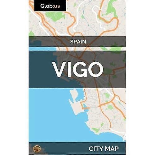 Vigo, España-Mapa de la ciudad