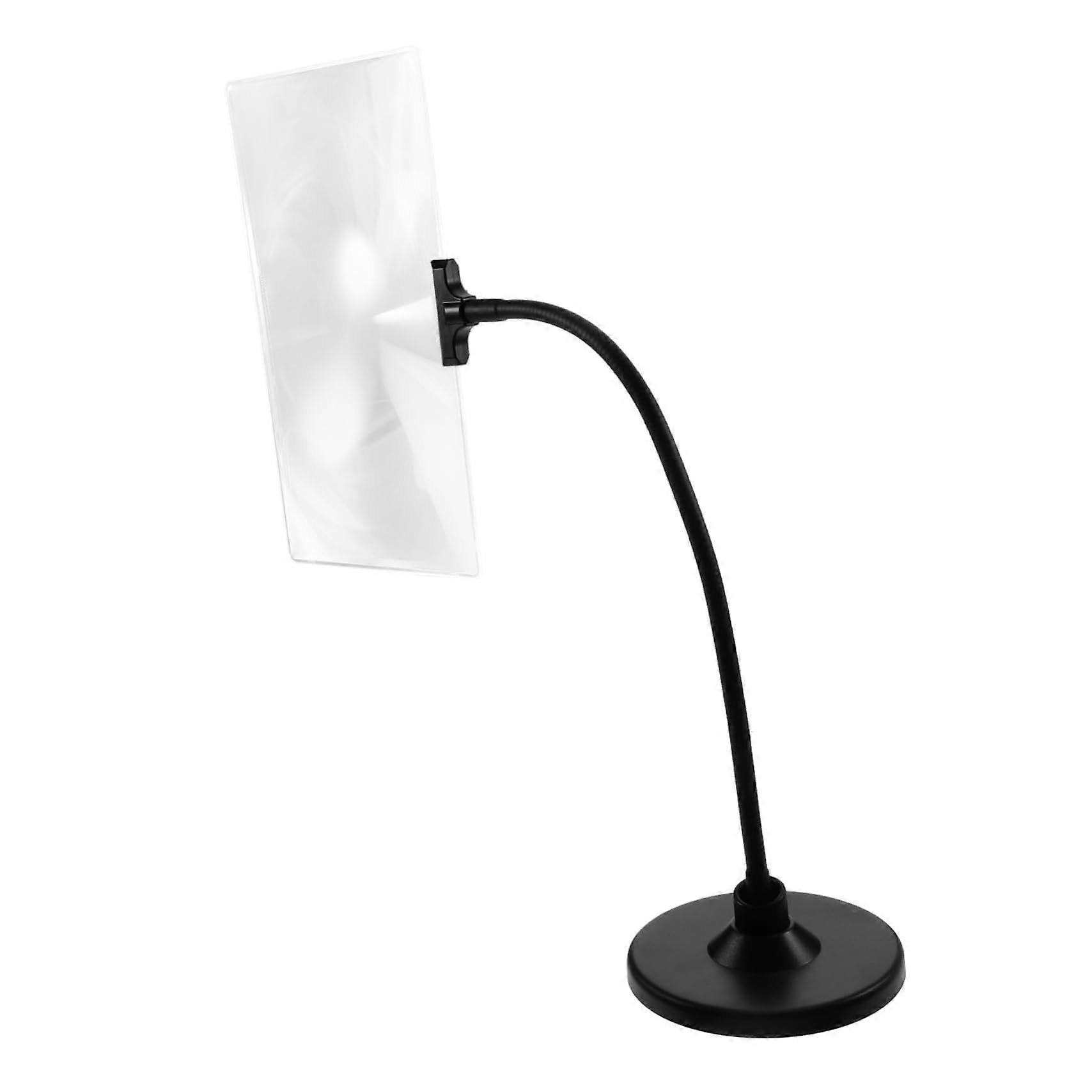 Hands Magnifying Glass with Flexible Loupe and Reading Magnifier for Comfortable Adjustable Height for Seniors and Detail Work