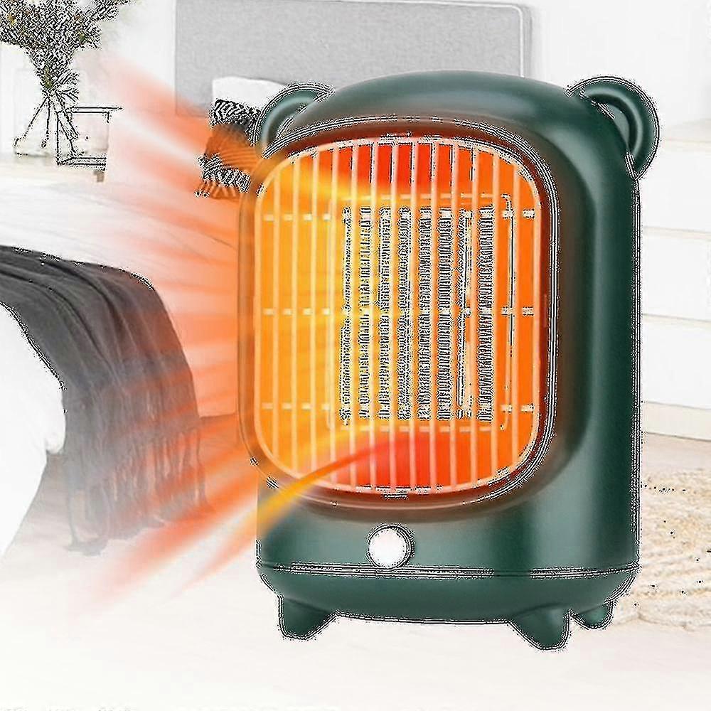 Portable Mini Electric Heater & Fan - Desktop Household Heating Stove & Cooler Machine for Home & Office Use