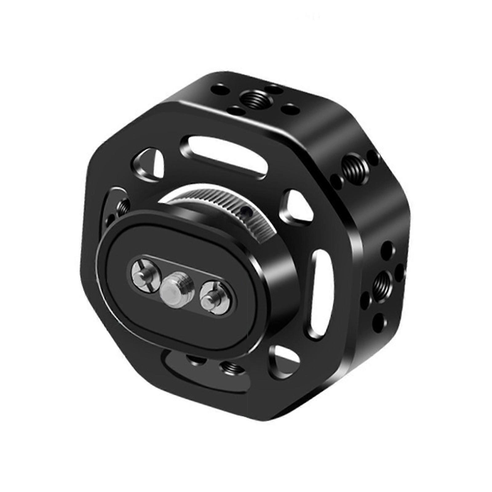 Adjustable Side Handle Grip Square Type for Camera Cages with Alai Rosette Mount Video Camera Expansion Adapter Mount Multicolor