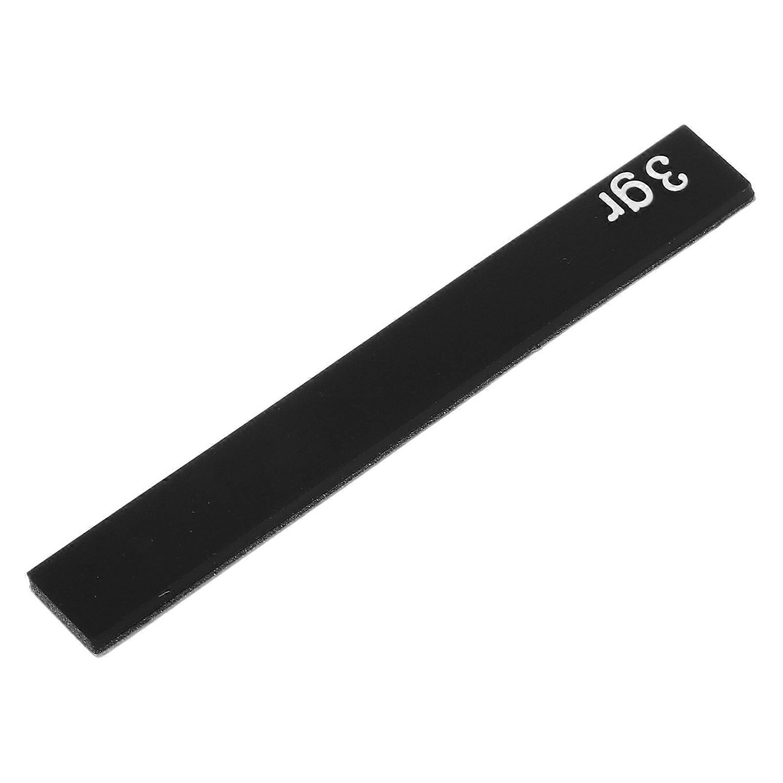 Tennis Racket Weighted Strip Silicone Material Improved Swing Speed 6.50X0.80X0.20CM Practice Sessions 1Pcs