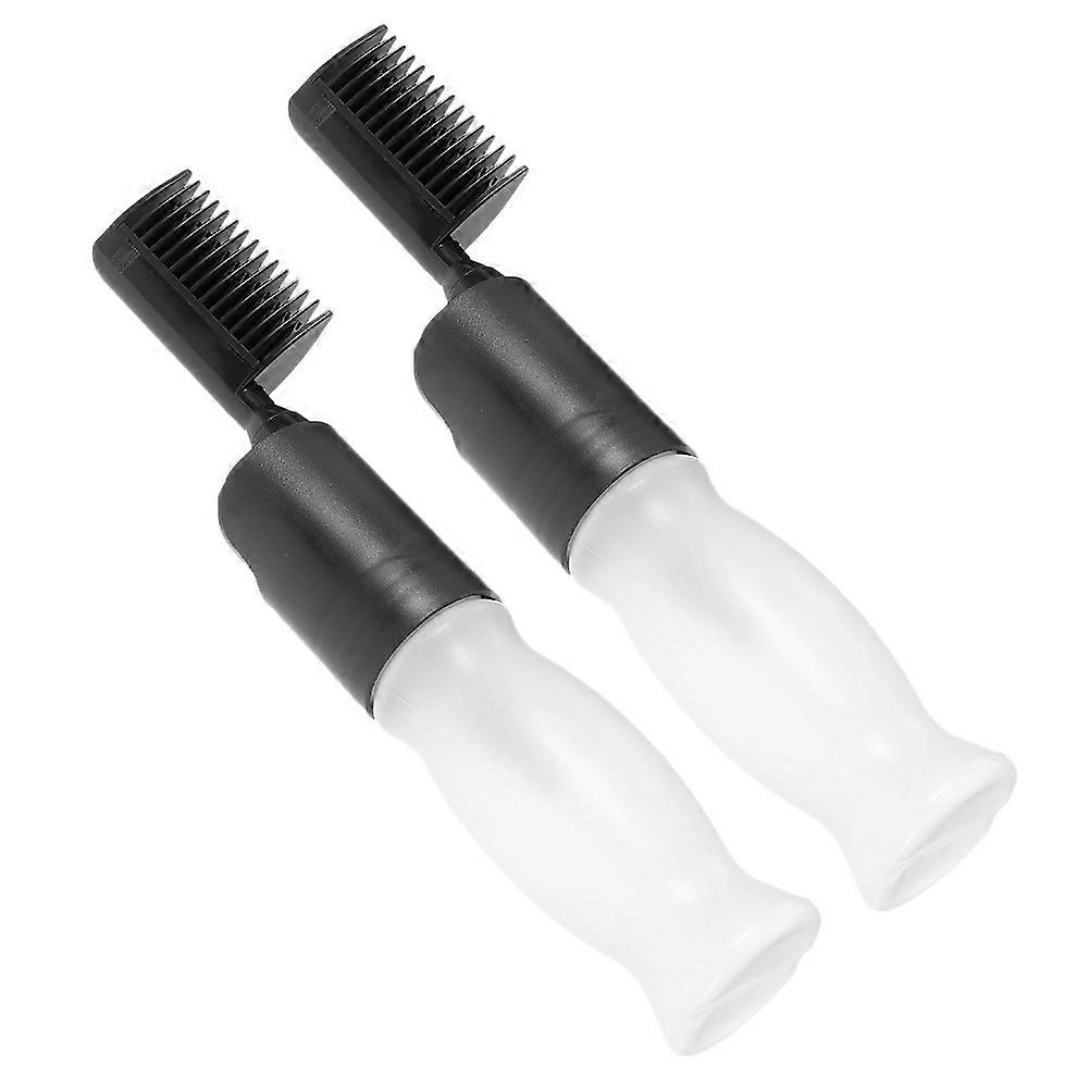 Hair Dye Bottle Applicator with Comb for Home Use Multi Color 25.00X6.00X4.00CM Precise Application 2Pcs