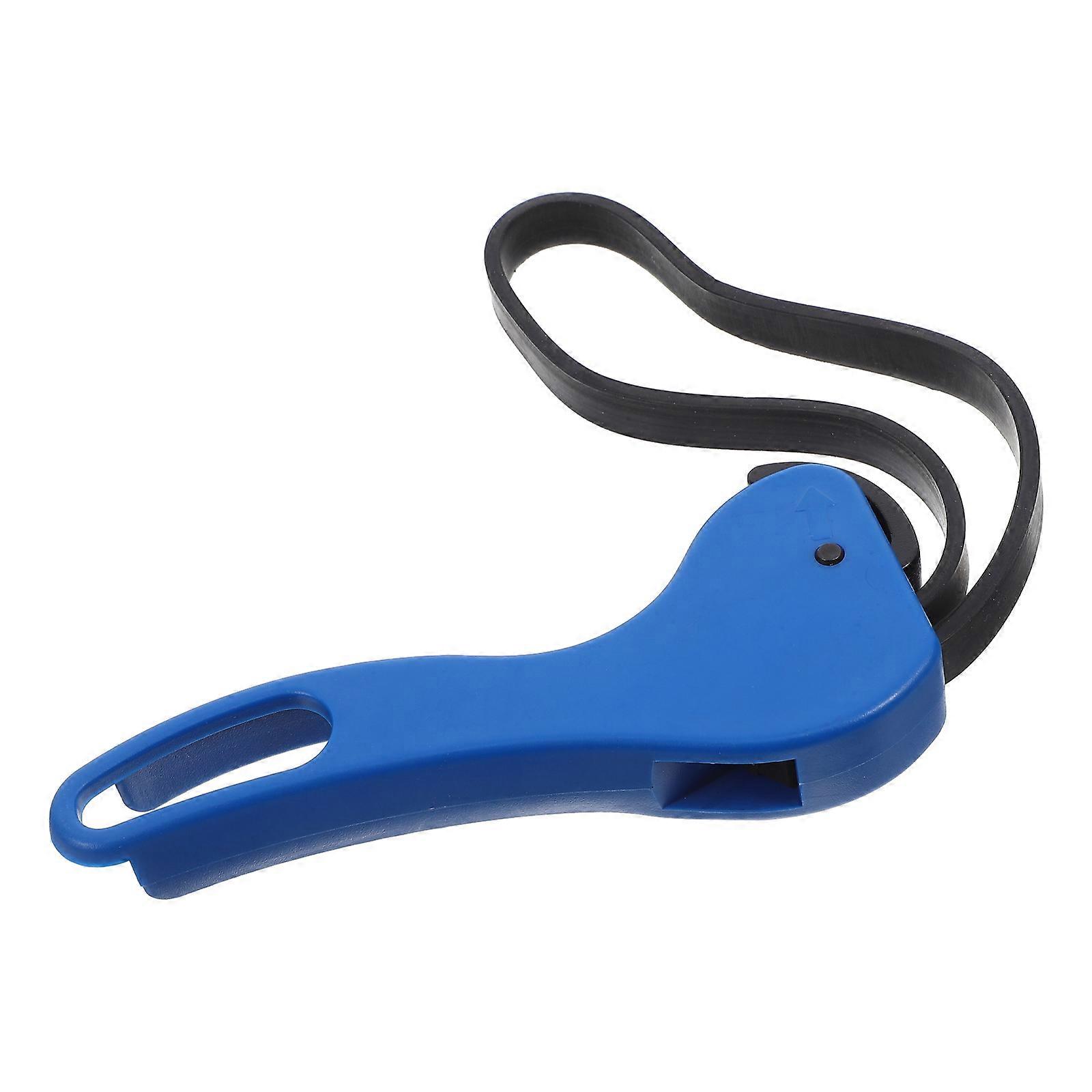 Belt Filter Wrench Automotive Repair Tool Blue 16X7.5X2.20CM Precise Adjustment 1Pack