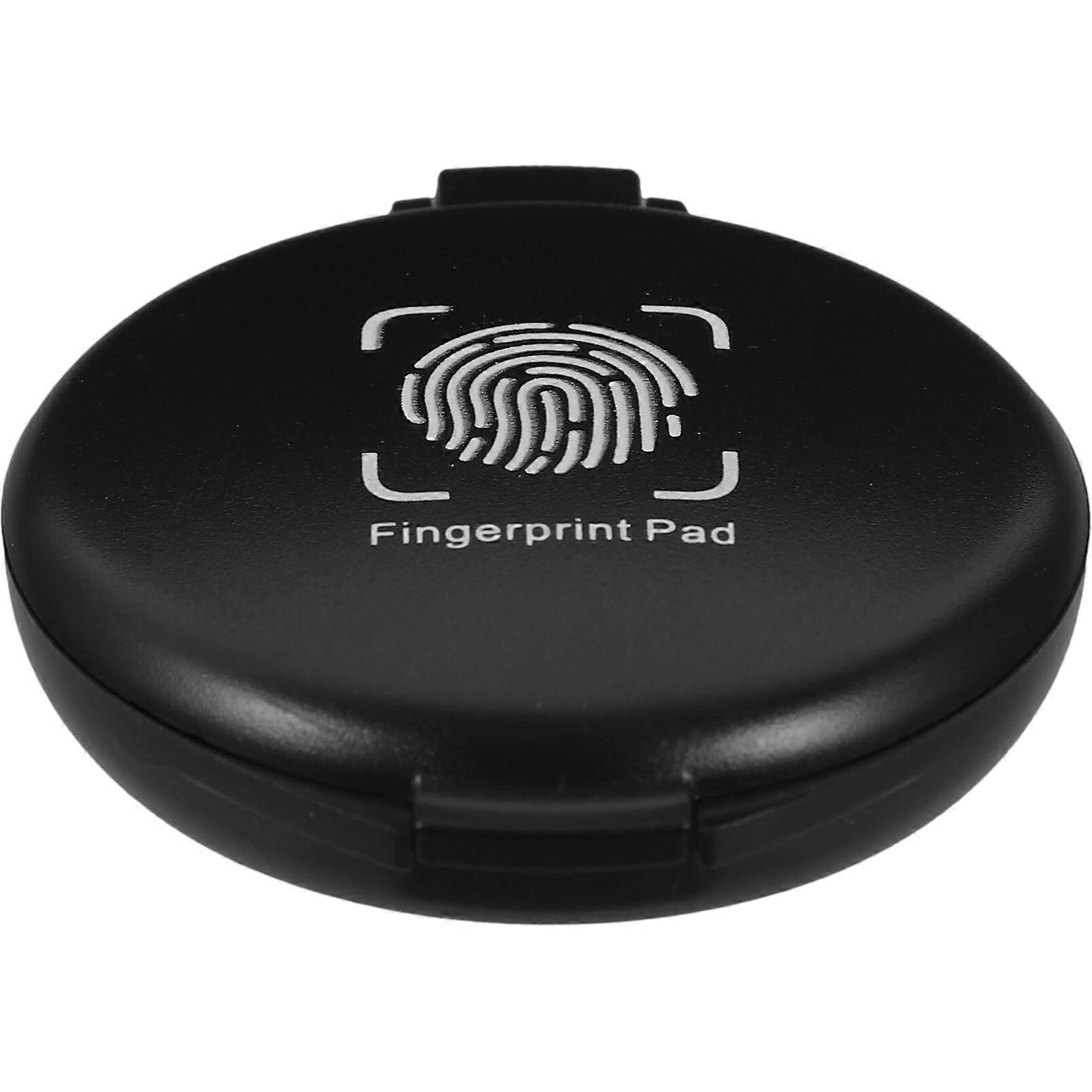 Compact fingerprint stamp pad Office Essential Mini stamp pad Reusable