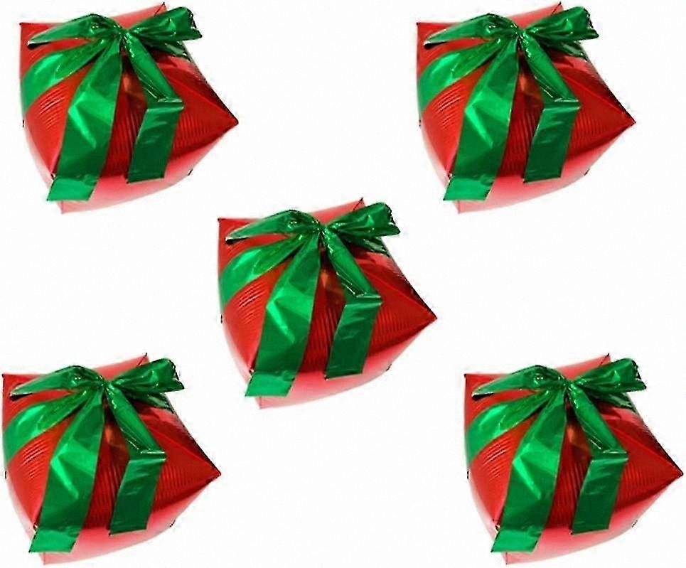 Balões de Natal de 24 polegadas, Conjunto de 5 Peças para Decorações de Natal