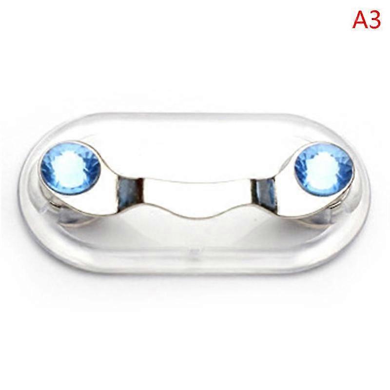 1Pc Portable Clothes Clip Magnetic Hang Buckle Magnet Glasses Headset Line Clips
