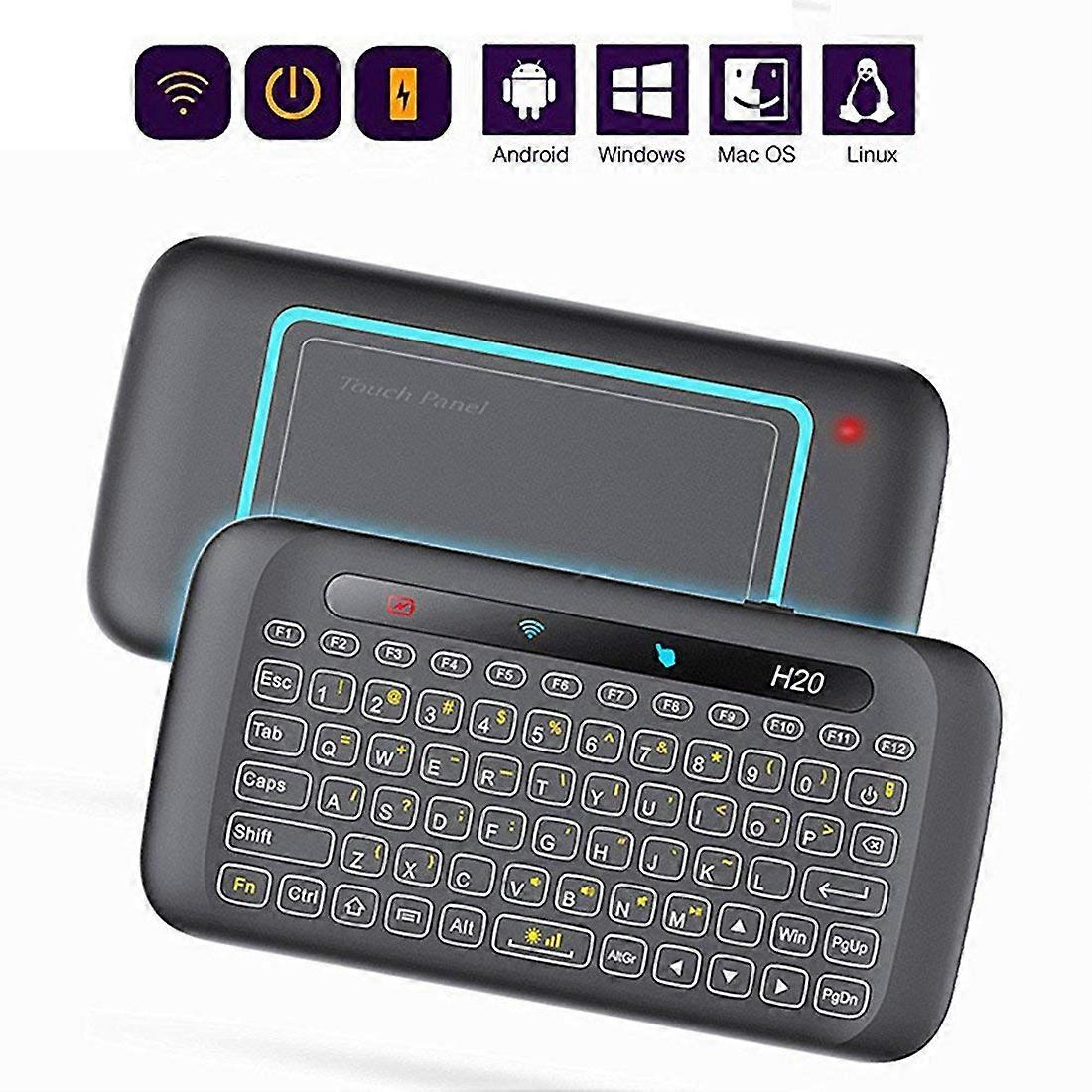H20 2.4GHz Mini Smart Wireless Multi-Touch Touch Keyboard