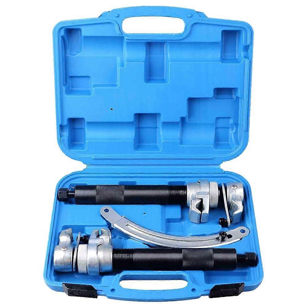 Coil Spring Compressor Tool Three-Piece Set With Extendable Holder Robust Strut Spring Tension Tool For Cars