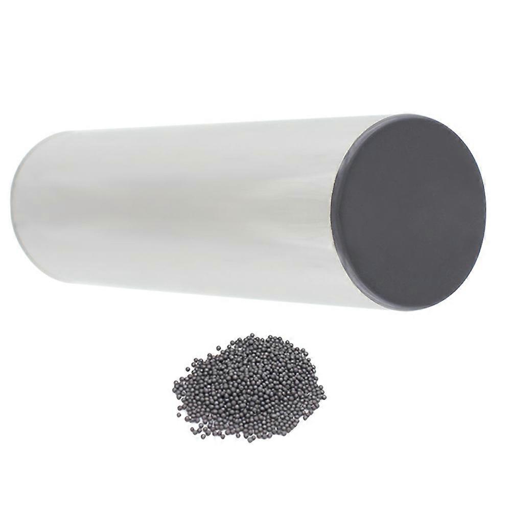 Rattle Shaker Metal Cylinder Sand Shaker Professional Rhythm Instrument For Music Bands 1Pack