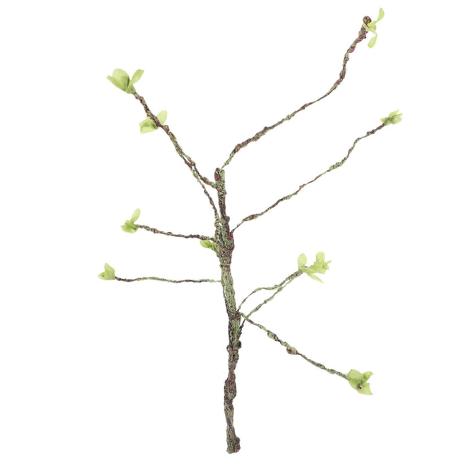Realistic Reptile Habitat Decoration – Artificial Branches & Vines for Terrariums, Ideal for Snakes and Lizards