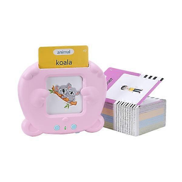 Early education baby learning reading machine smart card reader with 224 English content