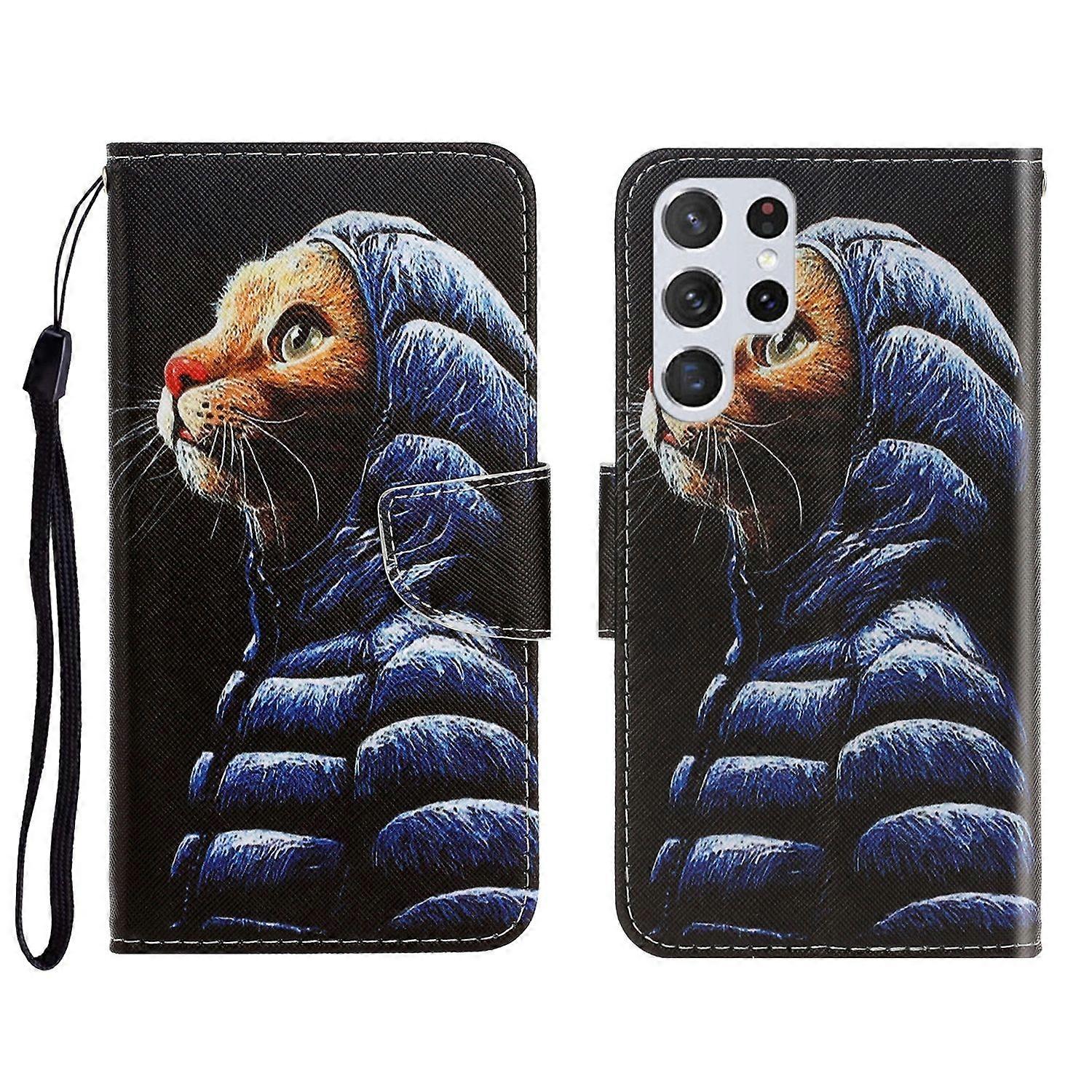 Colored Drawing Phone Case For Samsung Galaxy S22 Ultra 5G