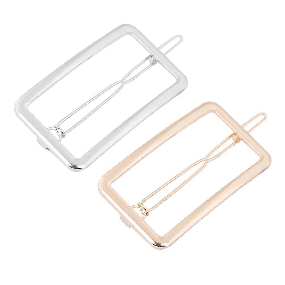 2 יחידות קליפסים לשיער סגסוגת לנשים מחזיקי קוקו עמיד קל משקל במגוון צבעים