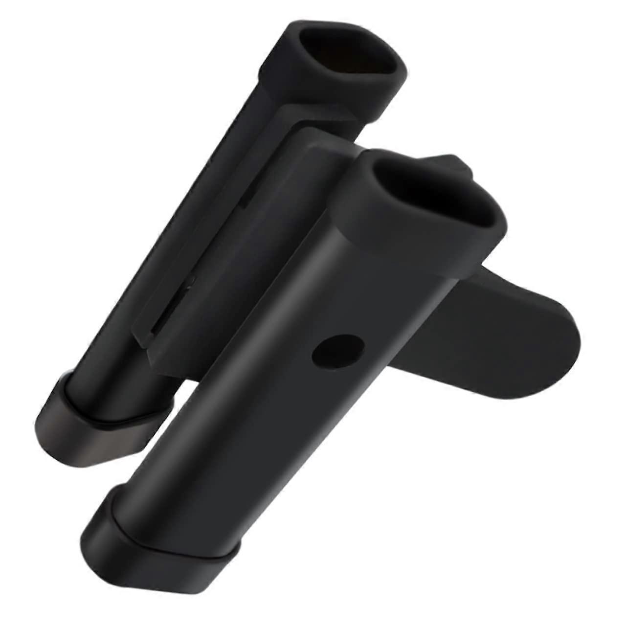 Drumstick Clip On Drumstick Container For Practice Rooms, Stages, Lightweight, Durable Design In Black