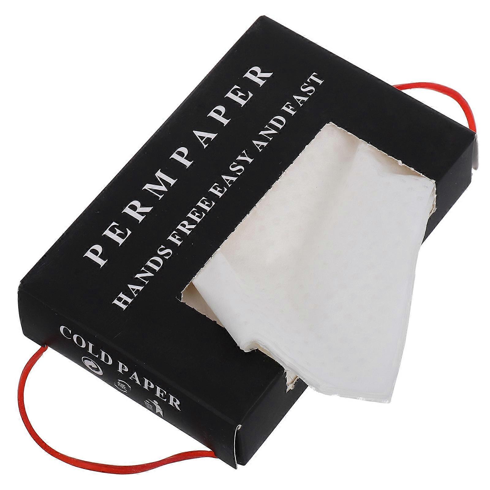 Disposable Perm Paper 1 Set Ideal For Cold Perms Compatible With Curling Rods Designed For Hair Rollers