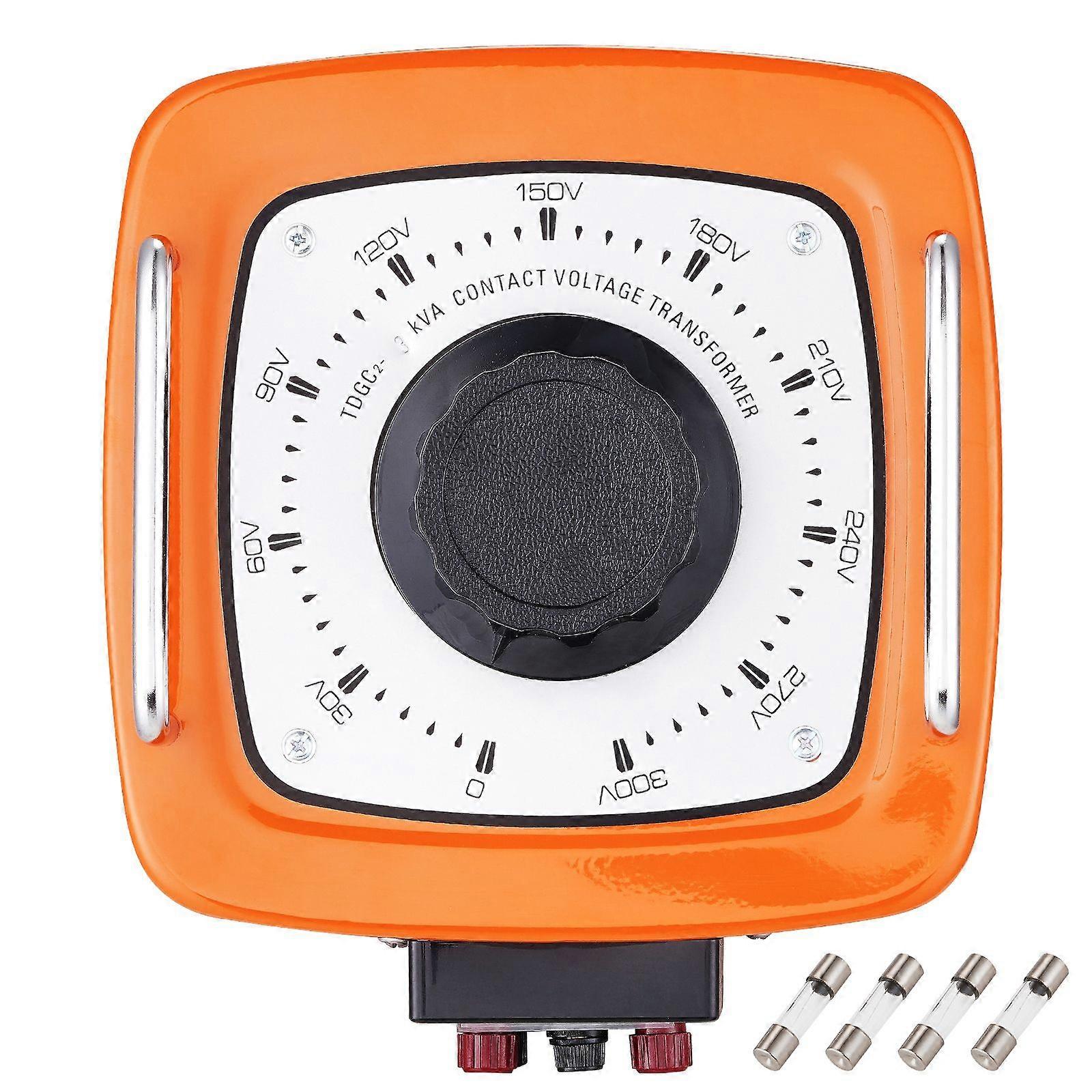 3000VA automatisk variabel spændingstransformator, 10 ampere, 230V indgang 0-300V udgang AC spændingsregulator strømforsyning, CE-certificeret