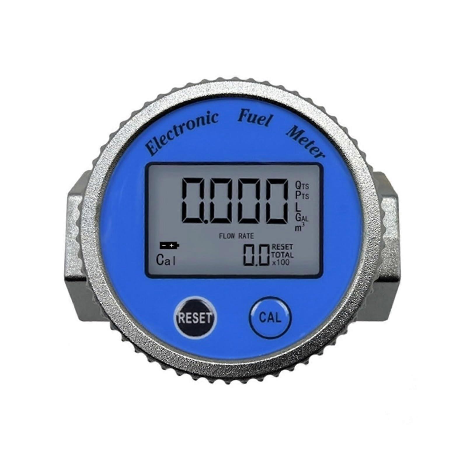 precision turbine flow meter, waterproof liquid water meter, flow meter, 2 sizes (1 inch) A 1 inch