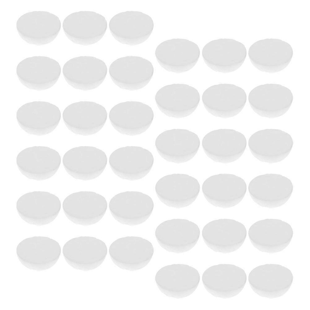 Foam Balls for Christmas Decor Art Projects DIY Crafts 40mm Diameter Hemispherical Shape Practical 100Pcs