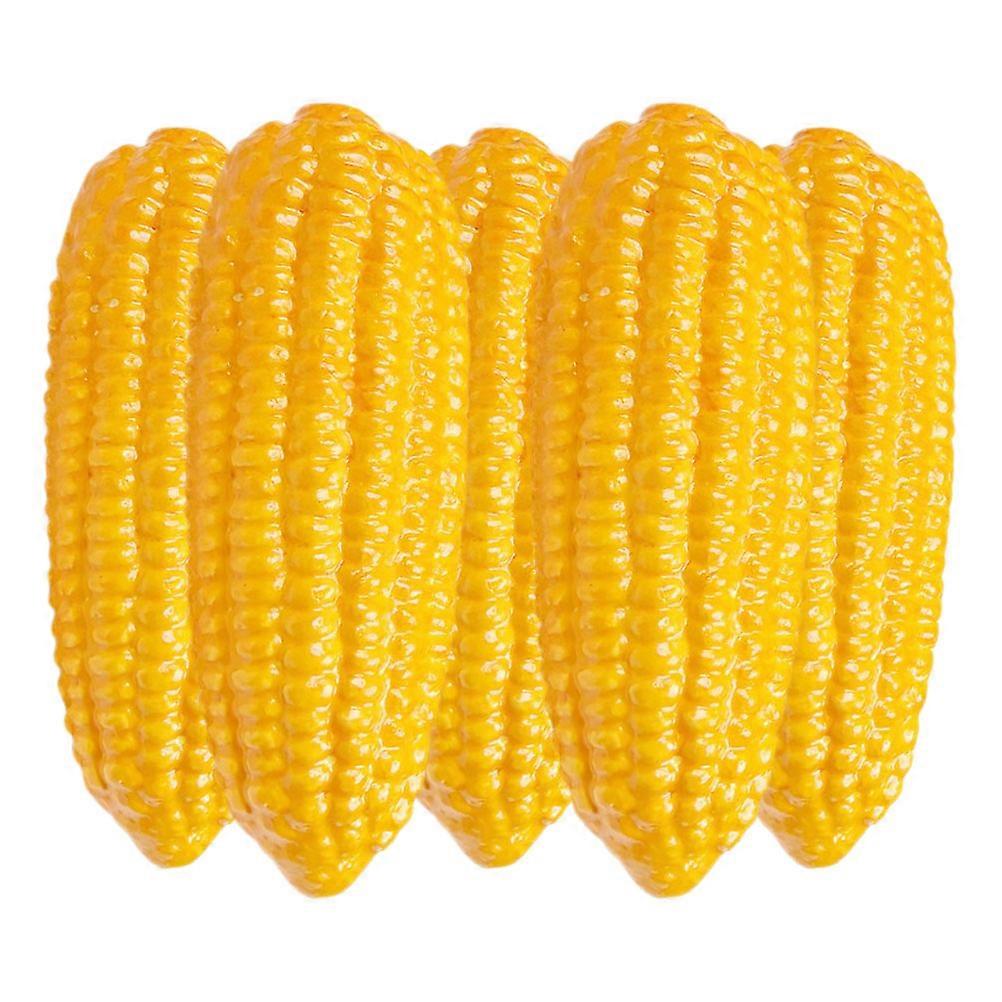 Realistic Corn Decoration 5Pcs Artificial Corn Models Lifelike Corn Simulation Foams For Home Decoration And Photography Sessions