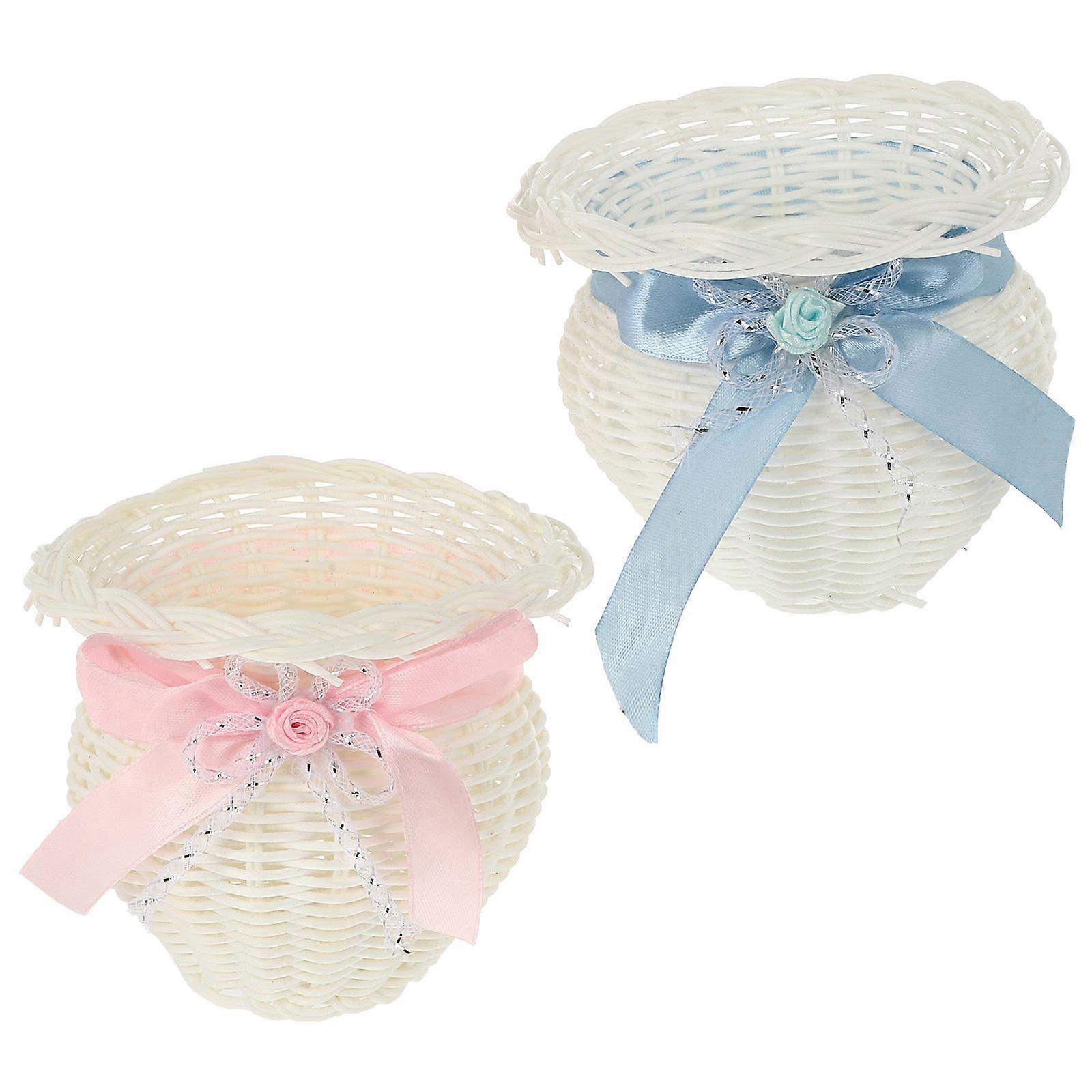 Realistic Baskets for Mini House Projects, Craftsmanship, Adds Charm