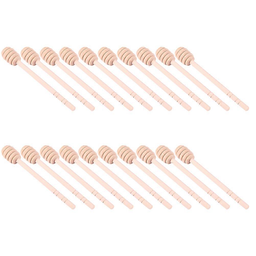 Ivory Synthetic Honey Stirring Stick for Kitchen Use Safe Washable Reusable Lightweight 20PCS