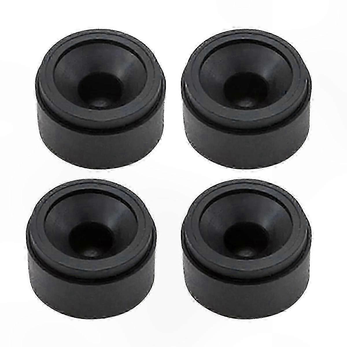 Rubber Bushing Grommet Set for Car Engine Cover - 4PCS Universal Fit