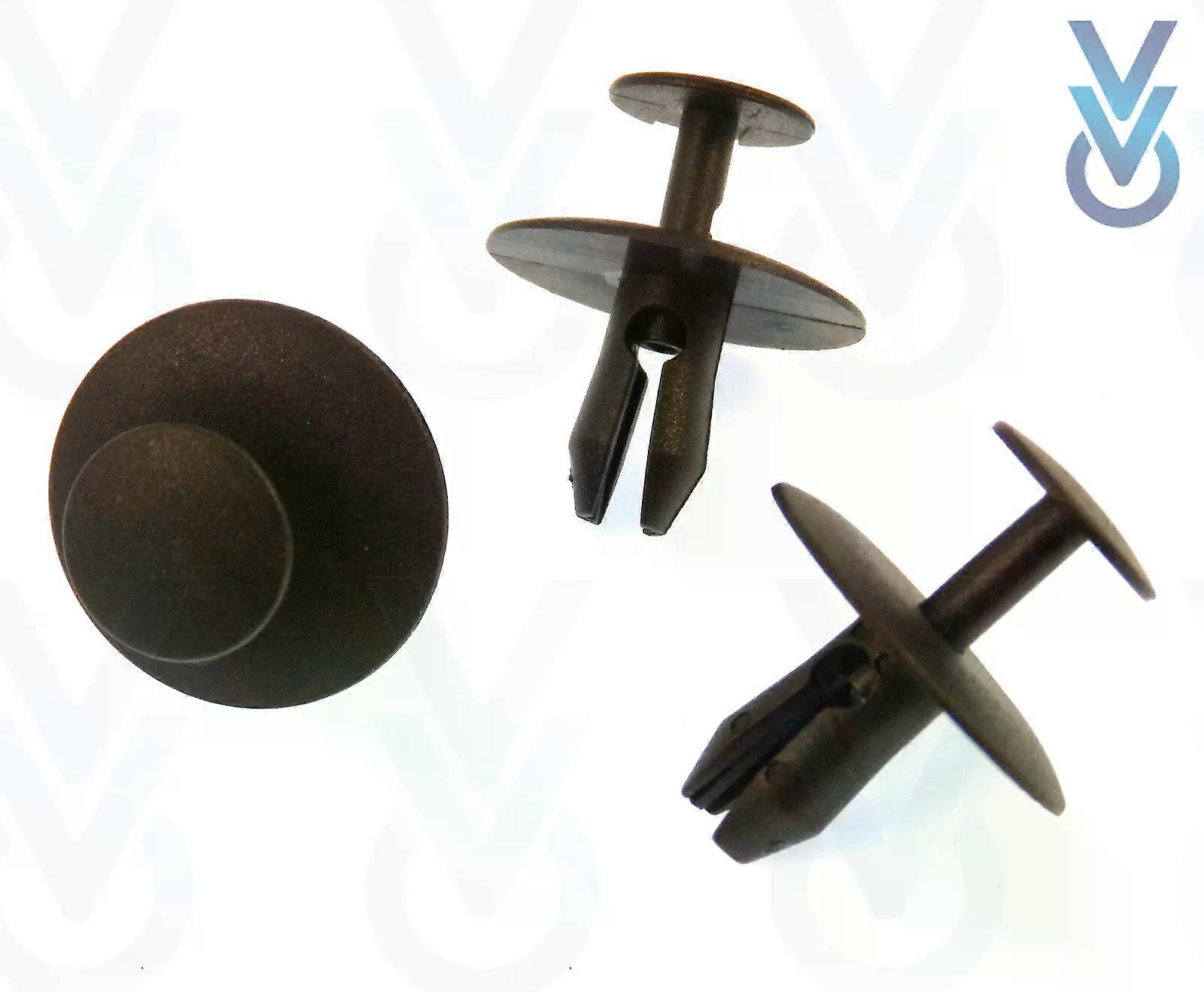 10x Centre Console Trim Fastener Clips for some Citroen C3, C4, DS3, DS4, DS5