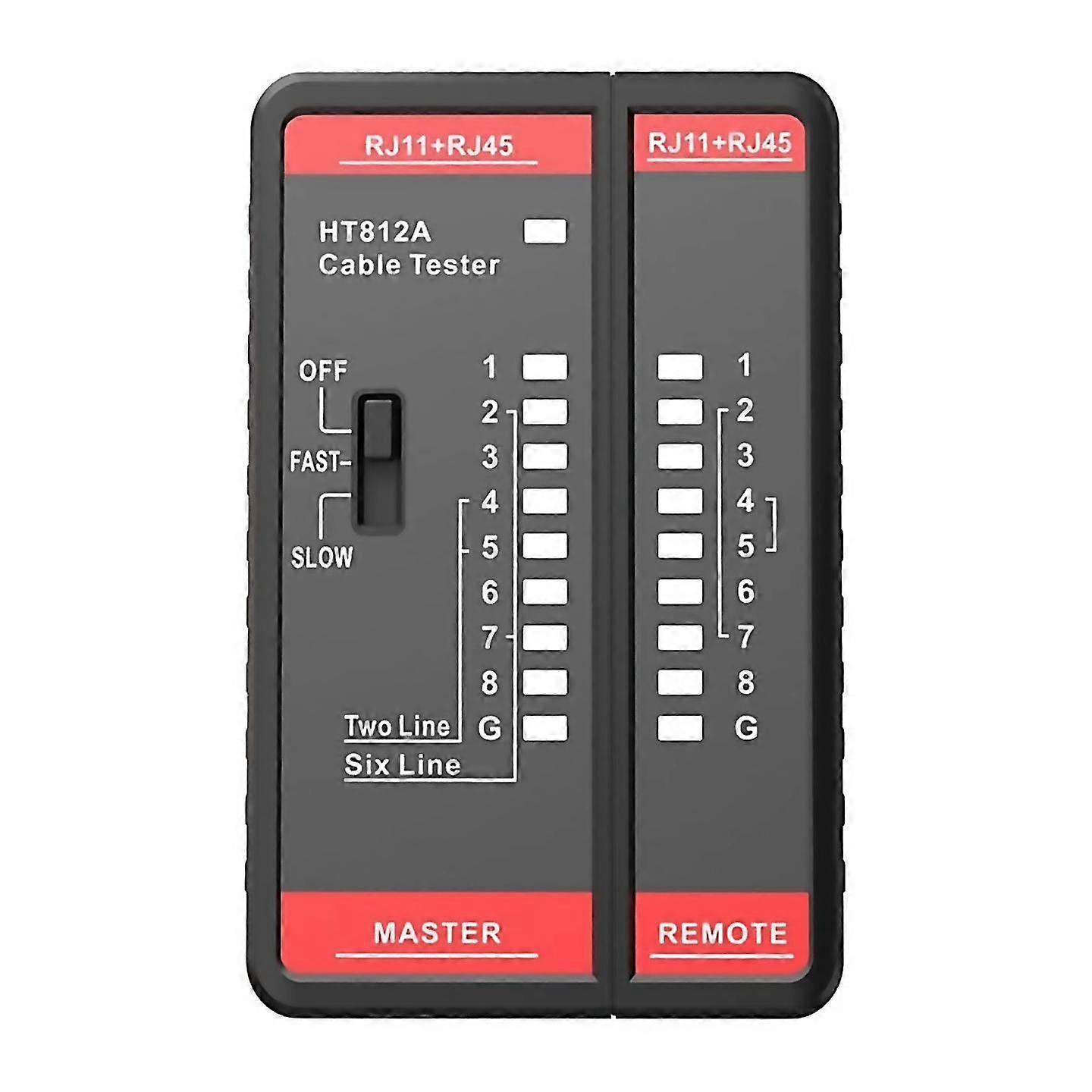 For wire telephone line test meter ht812a cable tester line finder