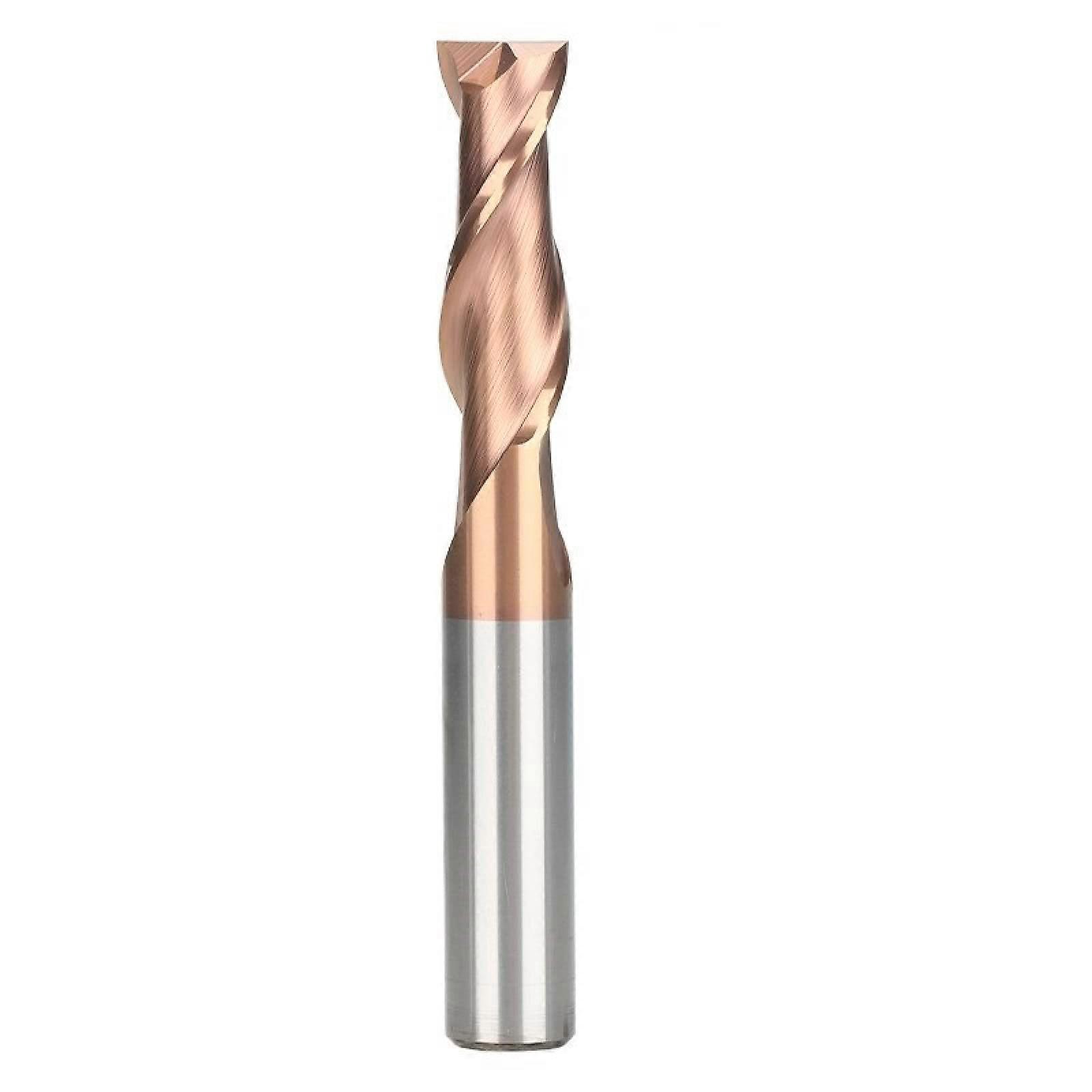CNC Carbide End Mill Two Flutes Tungsten Carbide For Metal And Steel D3 x 4 x 8 x 50 L Milling Cutter