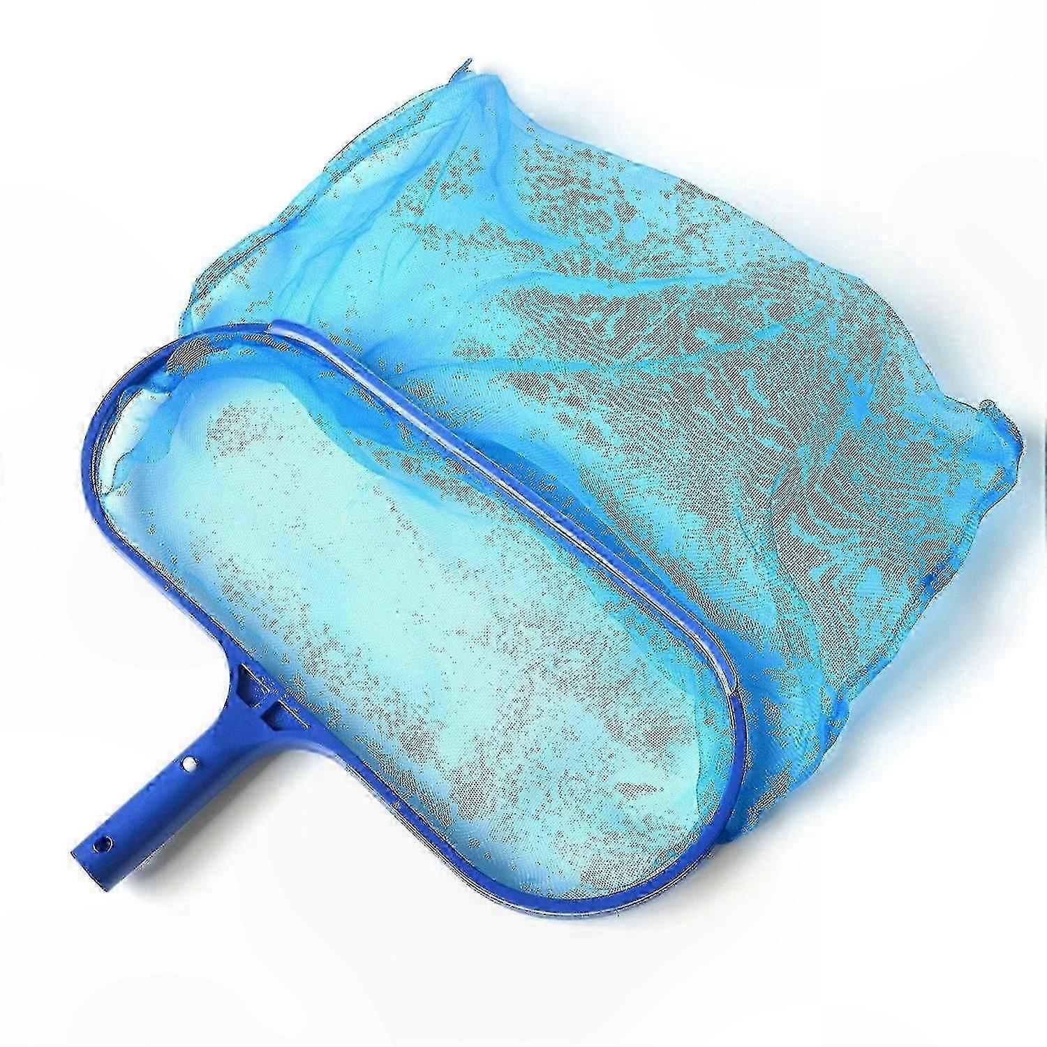 Lightweight Pool Skimmer Net with Deep Fine Mesh Bag for Leaves and Debris Collection
