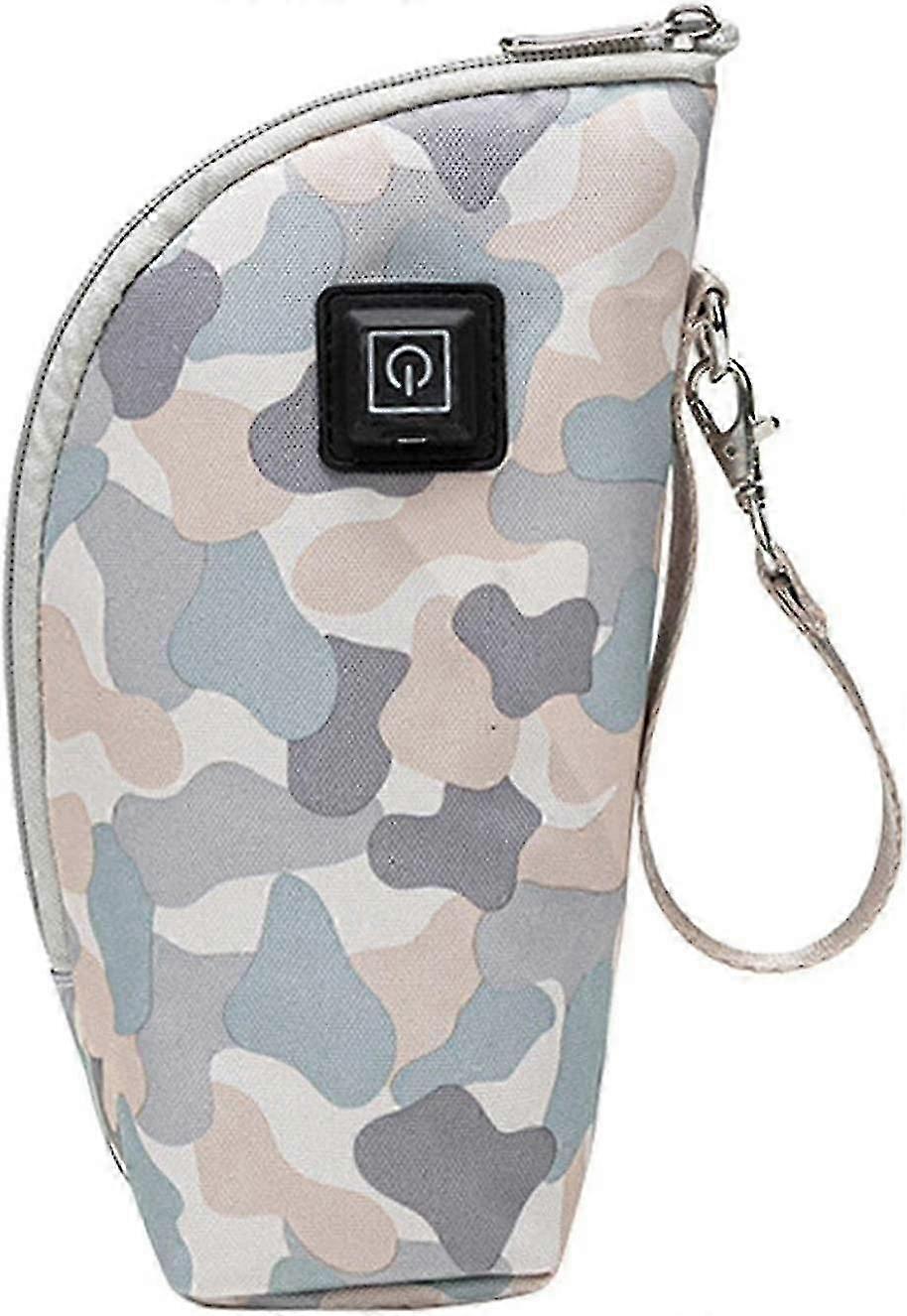 1Pc Insulated Baby Bottle Bag with Usb Bottle Warmer Functionality for Glass Baby Bottles and Food Containers