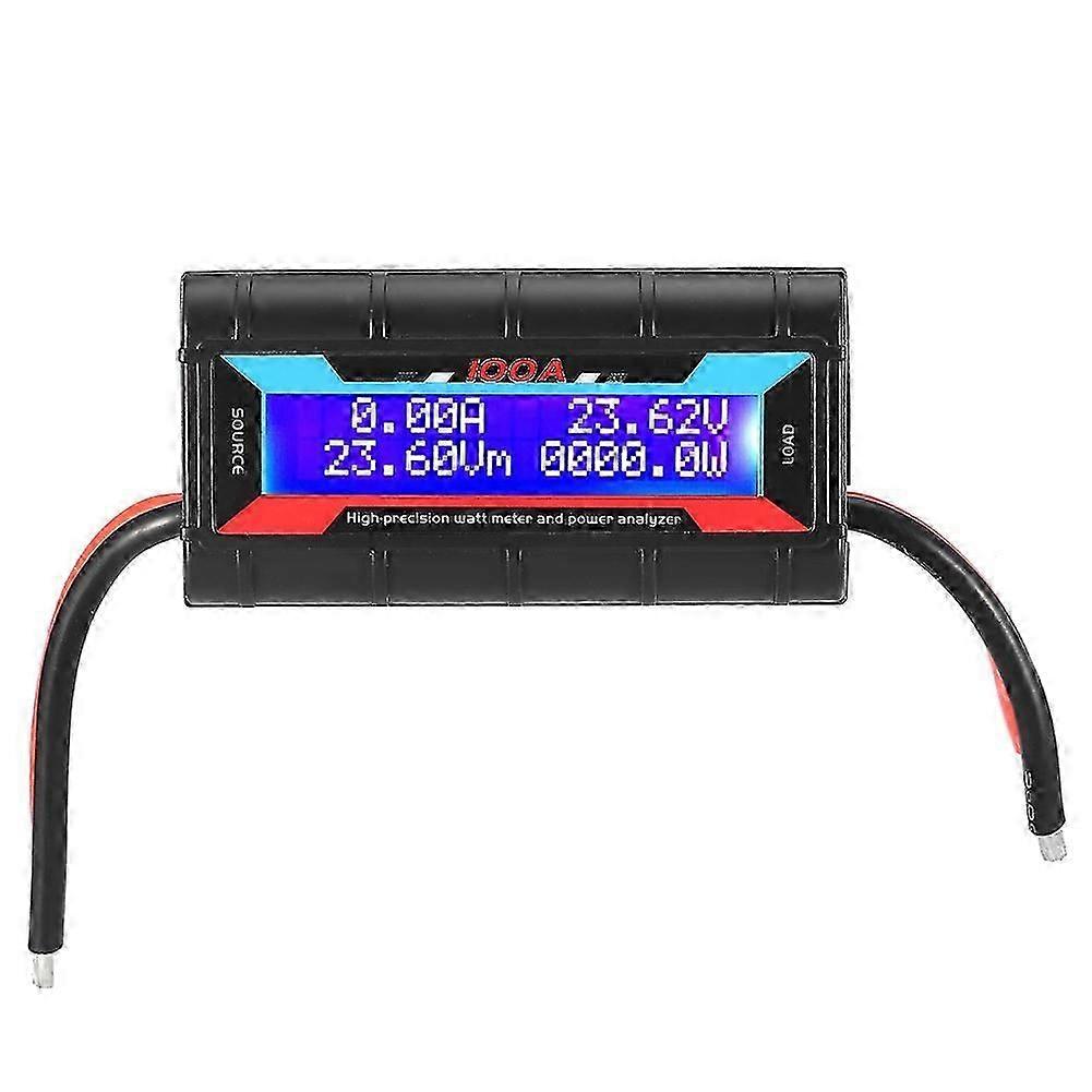 60V/100A Digital High Precision Watt Meter Power Analyzer RC Volt Amp Meter