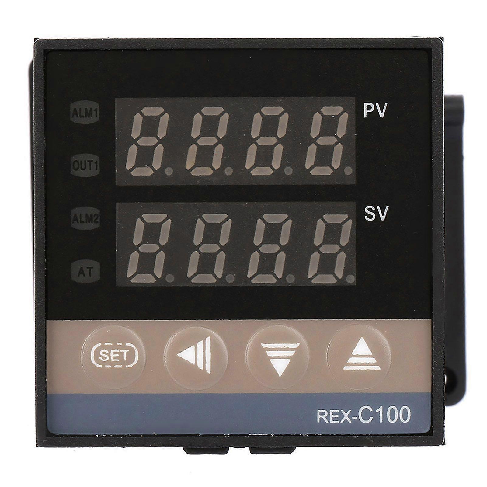 PID Digital Temperature Controller Relay Output REX C100FK02-M*AN