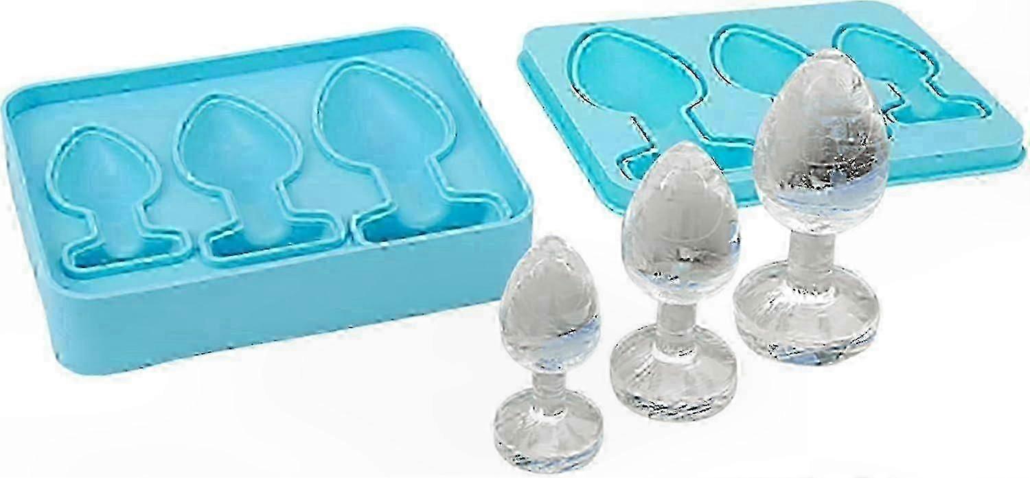 Silicone Ice Cube Tray for Creative Shapes, DIY Chocolate and Candy Mold