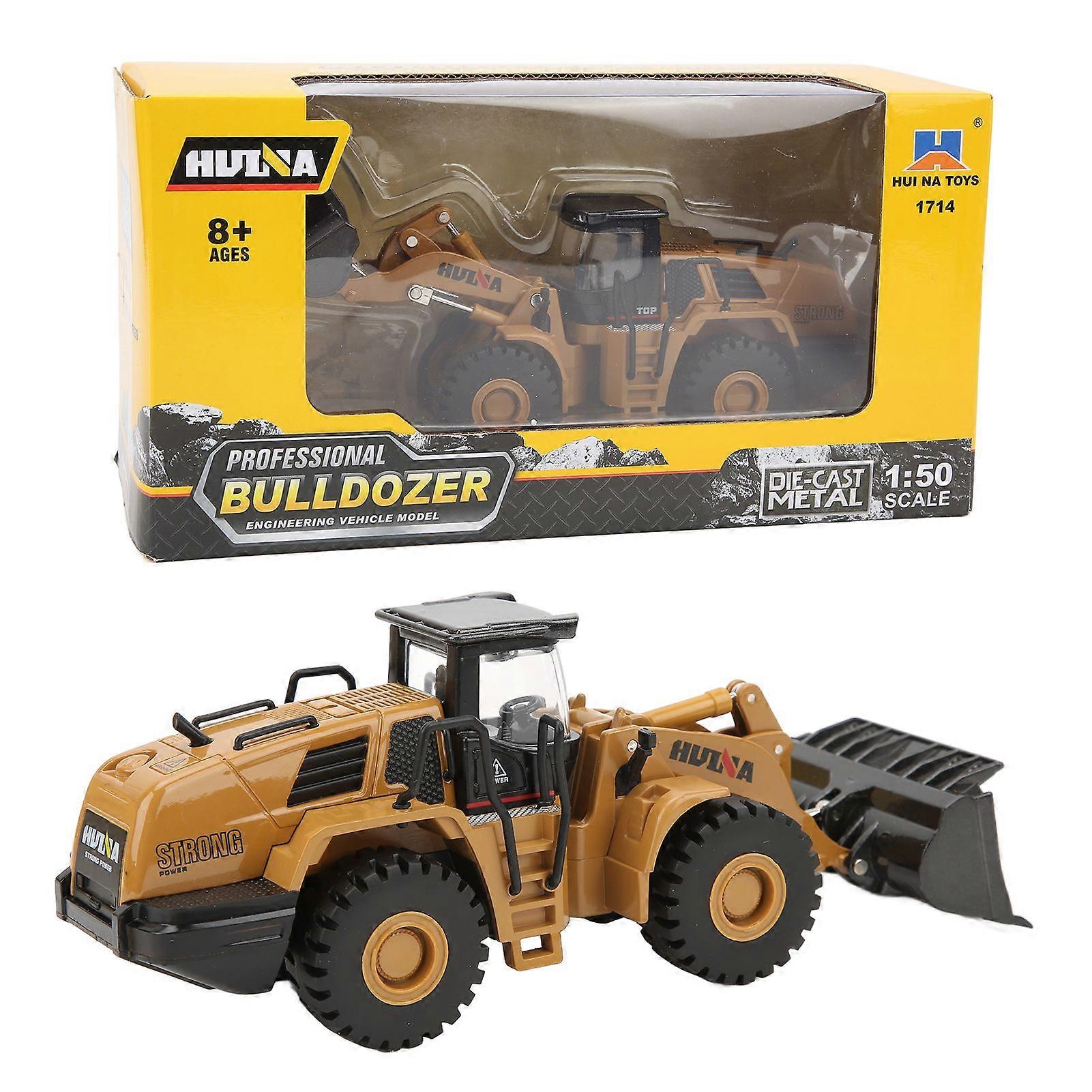 1:50 Static Front End Model Loader Alloy Construction Vehicles Toys for Kids Adults