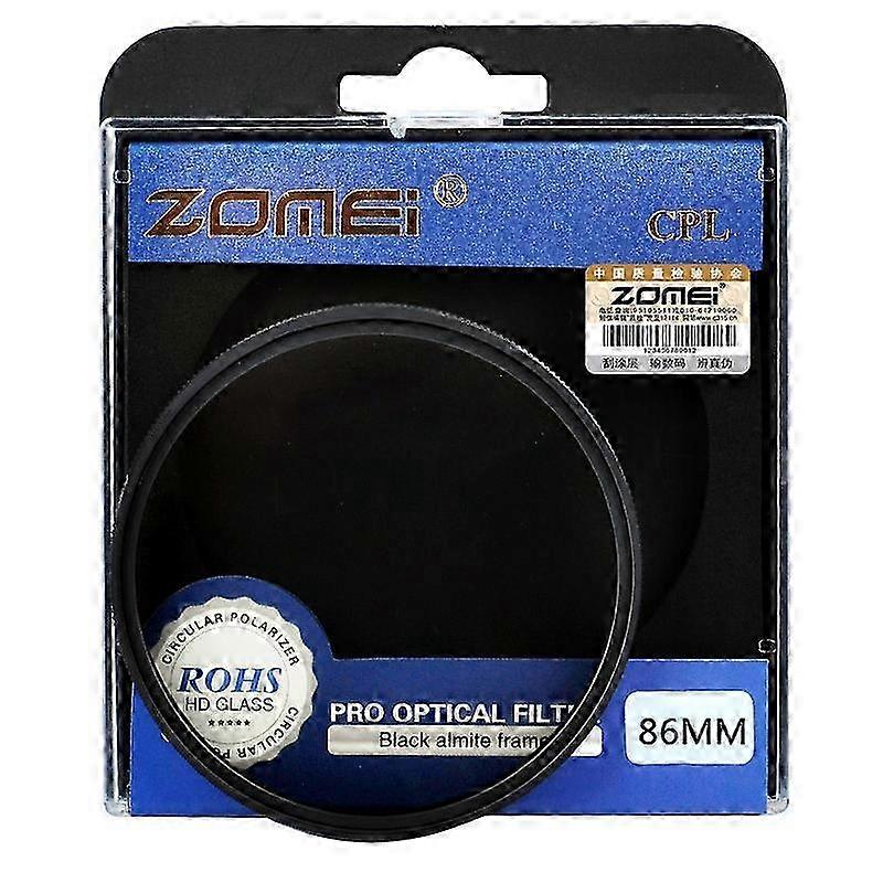 86mm CPL Filter CIR-PL Circular Polarizing Filter for Canon Nikon T...