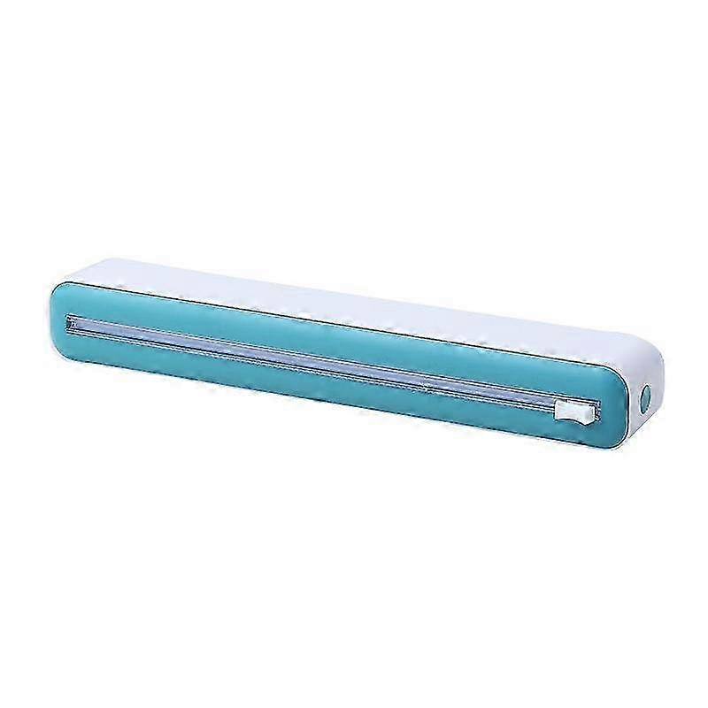 2 In 1 Wrap Organizer with Cutter Plastic Wrap Dispenser with Cutter for Kitchen 2025