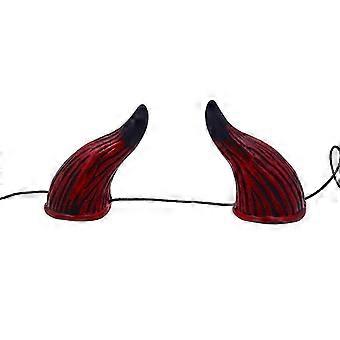 Devil Horn Hairband Anime Fascia Adulto Bambini Hairhoop Halloween Party Props