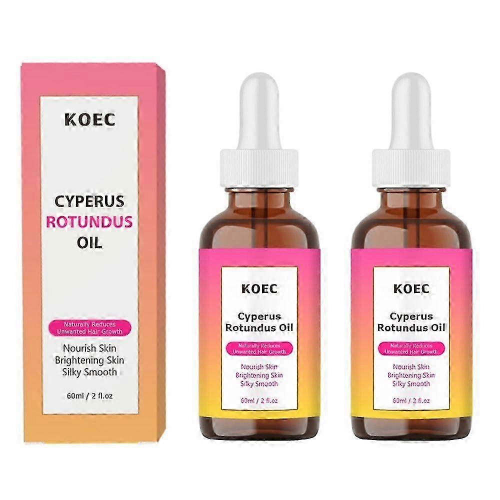 Cyperus Rotundus Oil - 60ml Natural Cyperus Rotundus Oil For Hair Removal