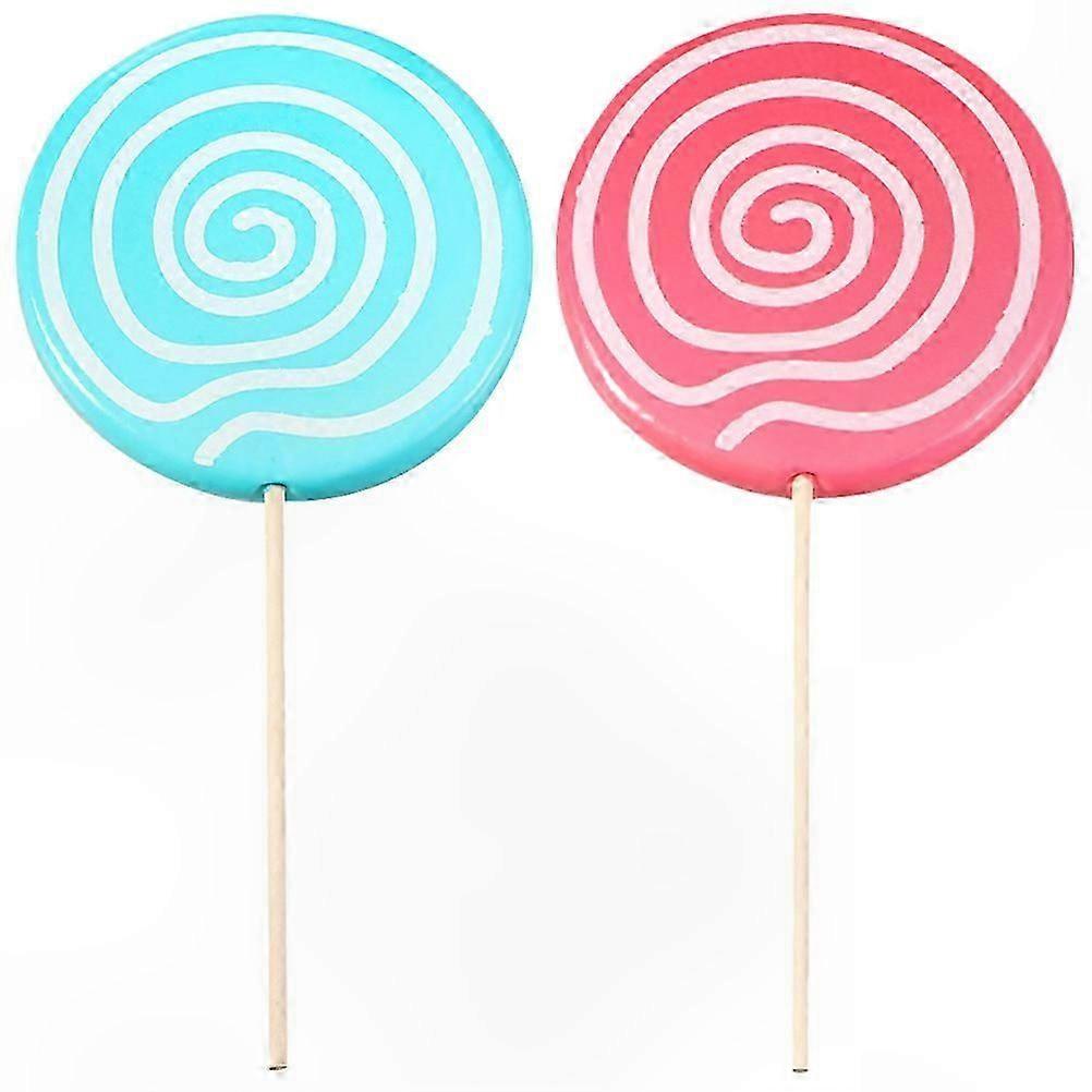 Large Candy Ornament Set - 2 Pcs Festive Props