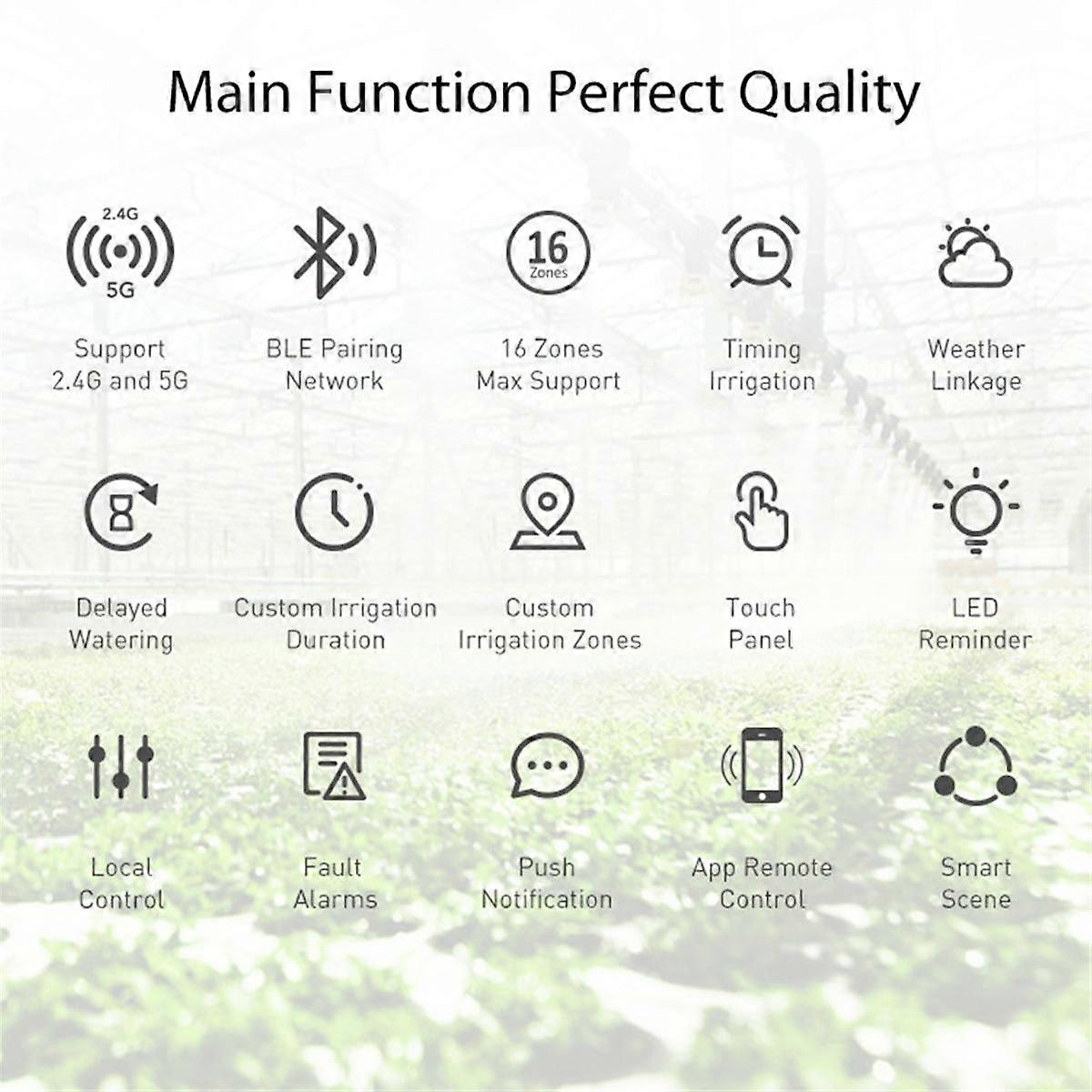 Tuya Wifi BT Smart Sprinkler Controller Gardening Automatic Irrigation Water Timer Automatic Wateri
