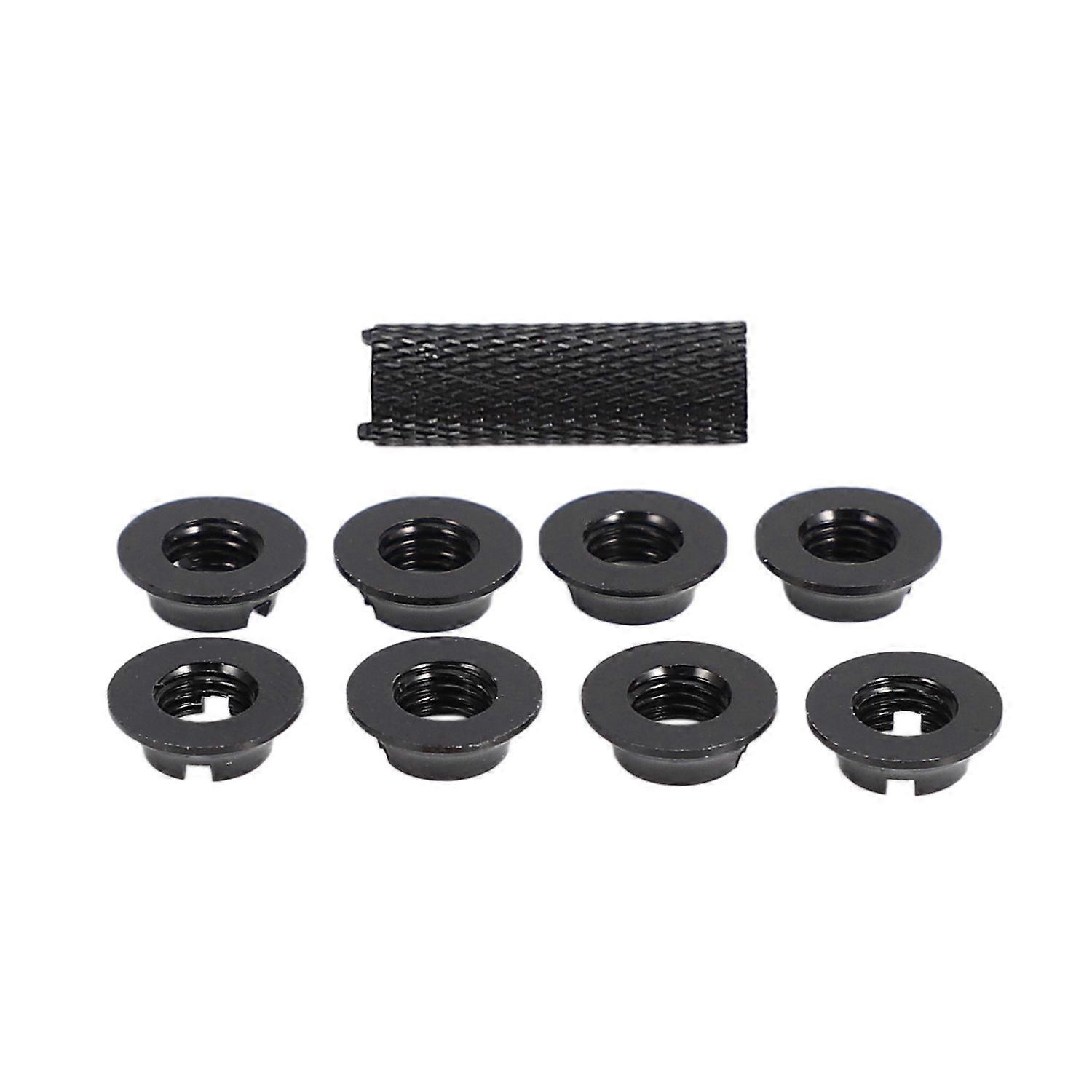 1Pcs for FUTABA Remote Control JR / Gear Switch Toggle Switch Accessories 8Pcs Aluminum Alloy Nut B