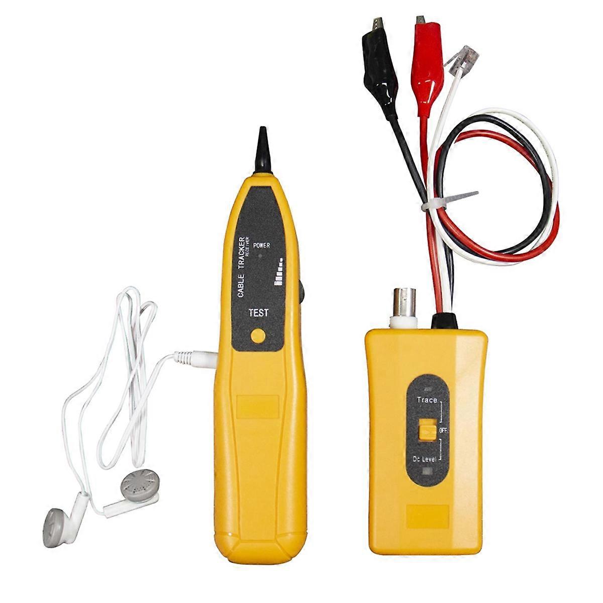 Wire Tracer Tone Generator Circuit Tester för att hitta och spåra ledningar/kablar, polaritetsidentifiering, kontinuitetstest