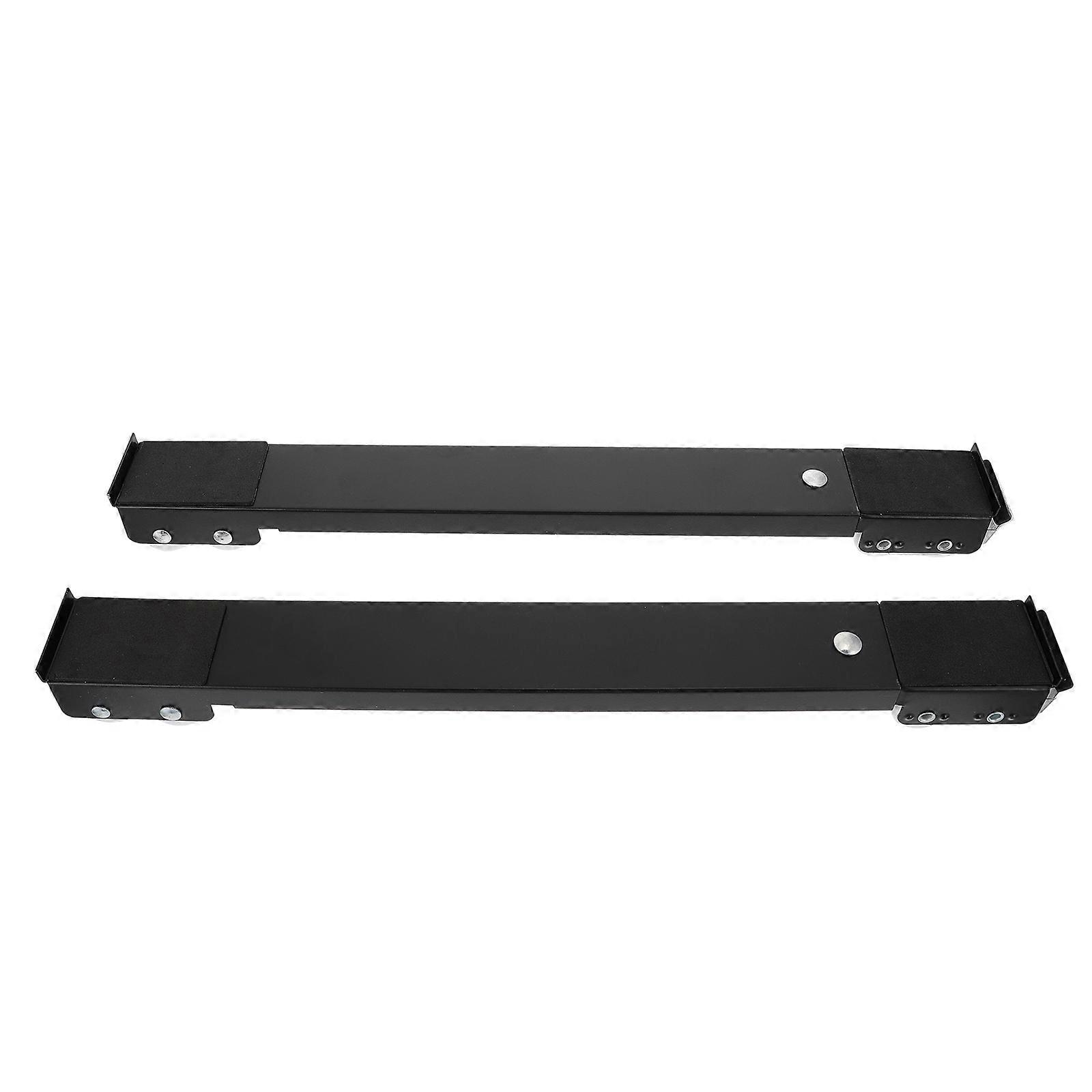 Washing Machine Base Iron Frame for Home 2Pcs Adjustable Mobile Stand