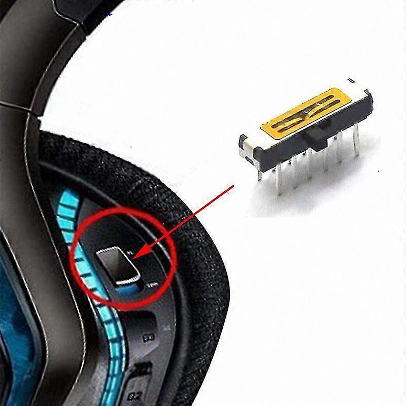 Replacement Toggle Switch for Gaming Headphones Compatible with Multiple Models