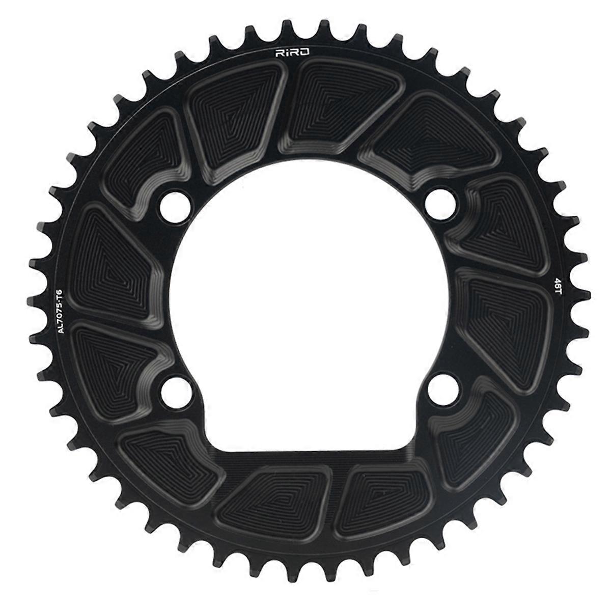 Bicycle Single Chainring 110BCD Chainring Aluminum Alloy CNC Closed Chainring Folding Bike Large Tooth Chainring