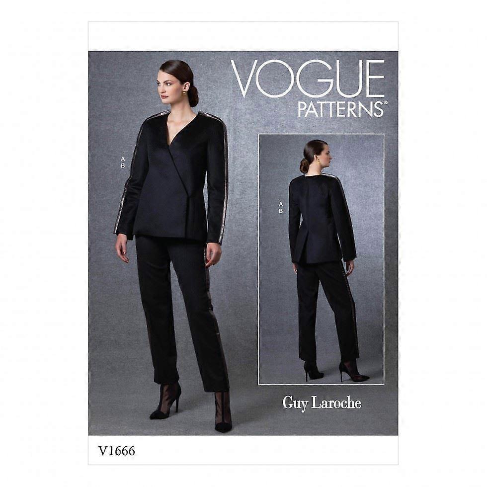 Vogue Paper Sewing Pattern 1666